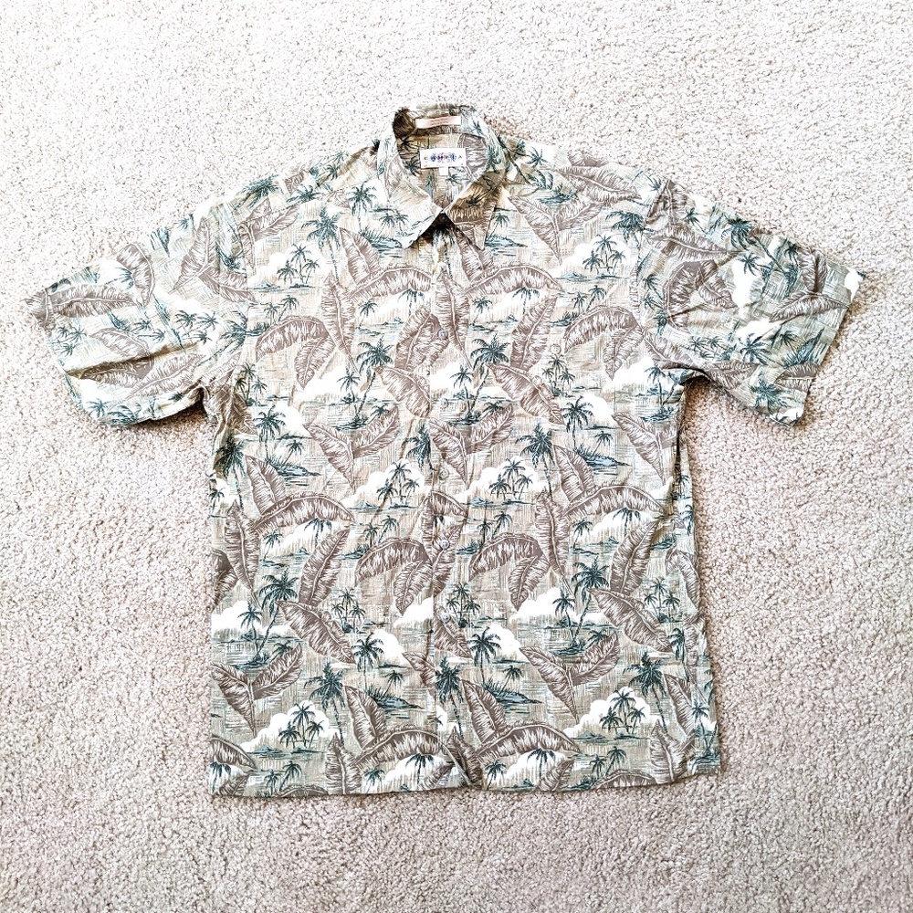 VINTAGE Campia Moda Hawaiian Camp Men's Shirt